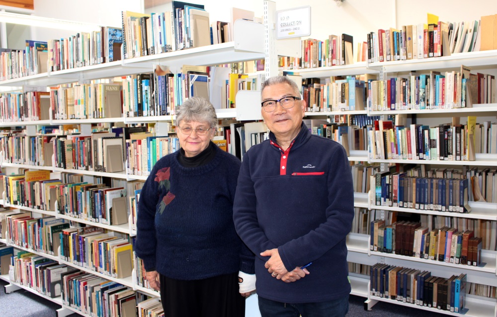 Louis Lum from the Catholic Diocese of Auckland Library is Retiring