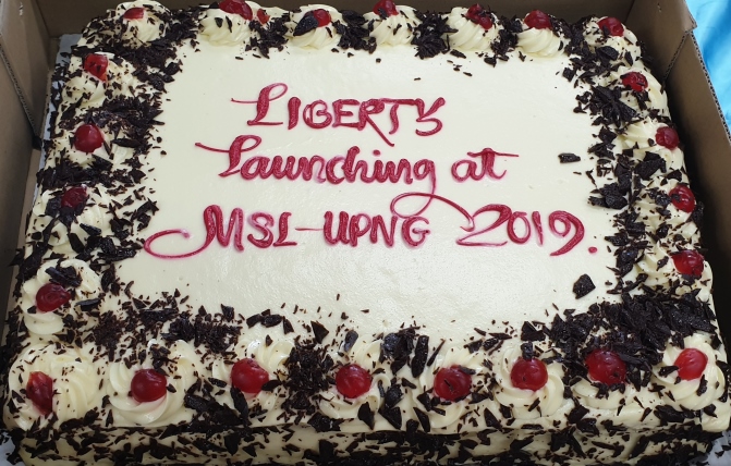 Liberty Launch at Papua New Guinea University’s Michael Somare Library Makes the National News