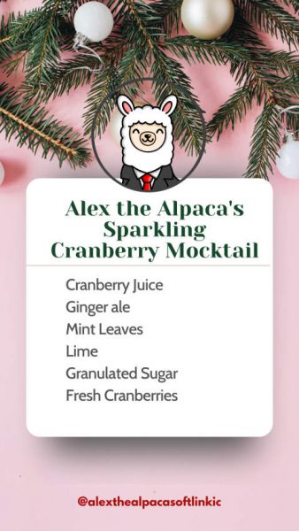 cranberry mocktai lrecipe