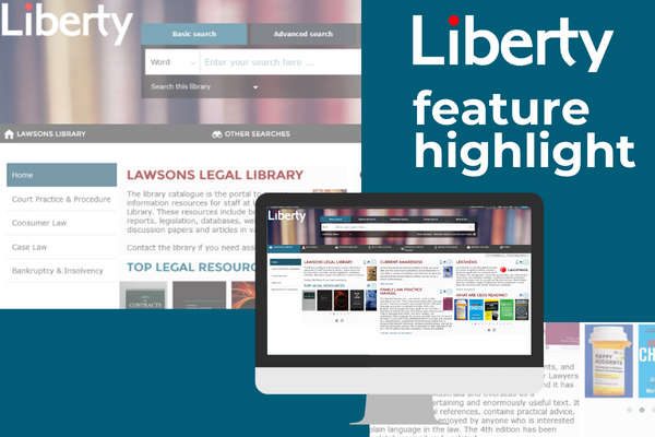 screenshot of most popular liberty feature