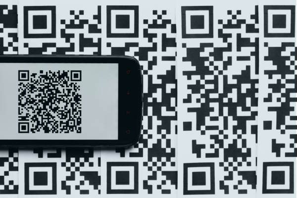 Montage of QR codes