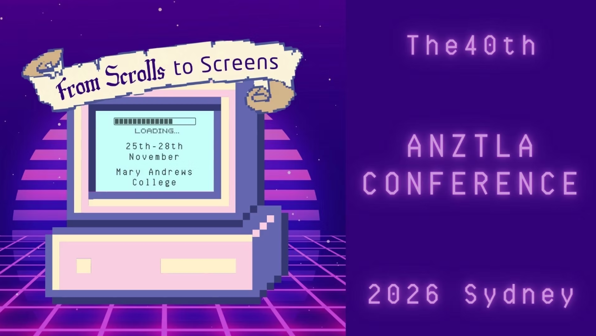Australian and New Zealand Theological Library Association 2026 Conference